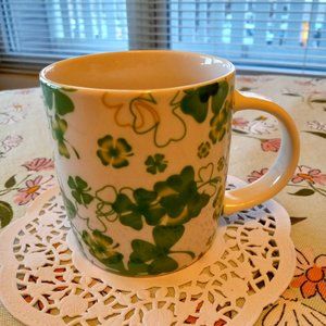 Shannonbridge shamrock coffee mug / cup